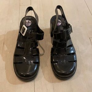 Juju jelly heeled shoe